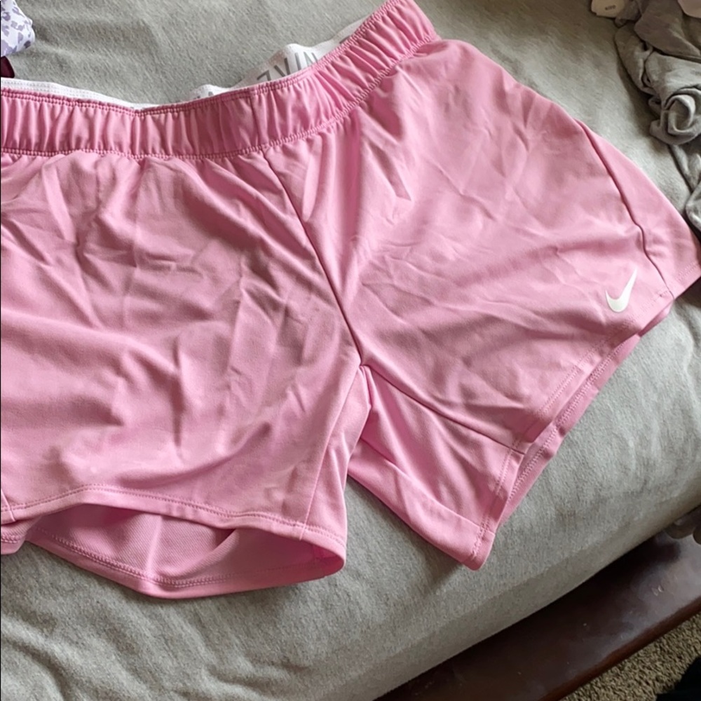 Beautiful Pastel  pink running Nike shorts